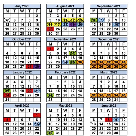 Nafcs Calendar 2022 23